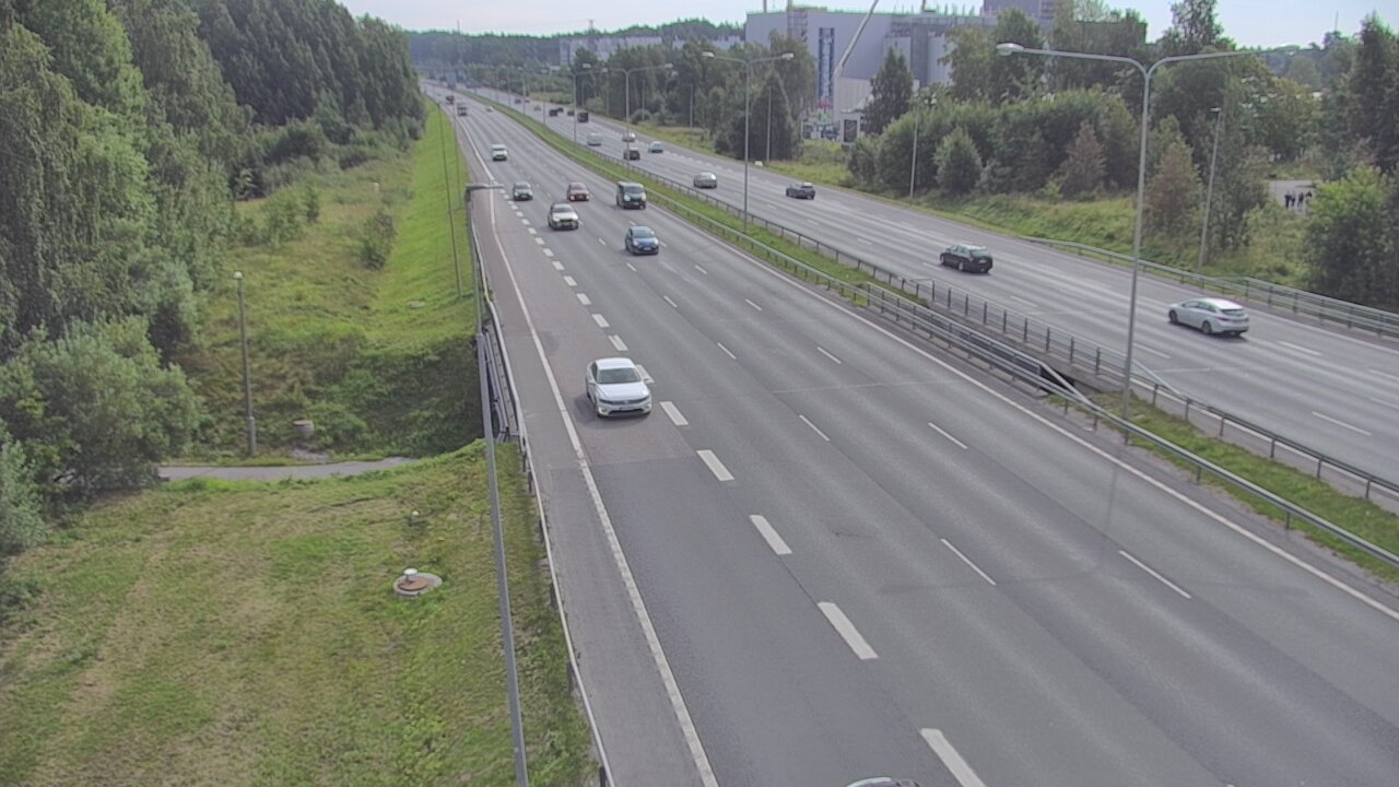 Weather Camera Image Road 1 Espoo, Sinimäki, Espoo, Uusimaa