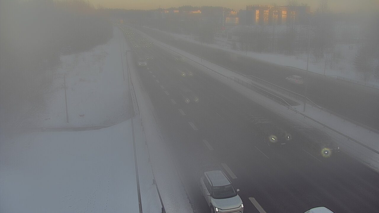 Weather Camera Image Road 1 Espoo, Sinimäki, Espoo, Uusimaa