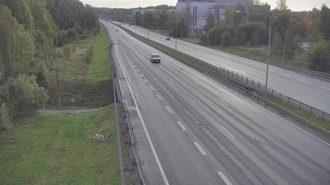 Weather Camera Image Road 1 Espoo, Sinimäki, Espoo, Uusimaa
