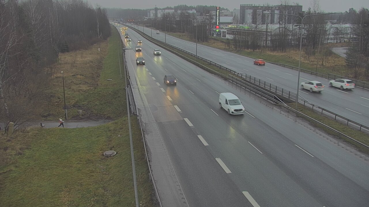 Weather Camera Image Väg 1 Esbo, Blåbacka, Espoo, Uusimaa