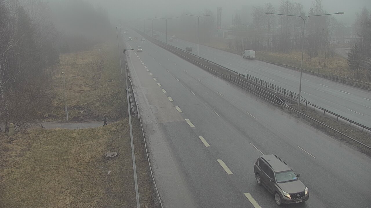 Weather Camera Image Road 1 Espoo, Sinimäki, Espoo, Uusimaa