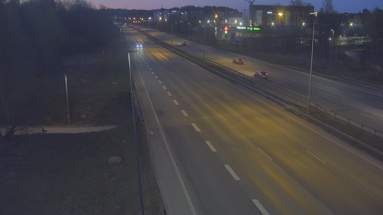 Weather Camera Image Road 1 Espoo, Sinimäki, Espoo, Uusimaa