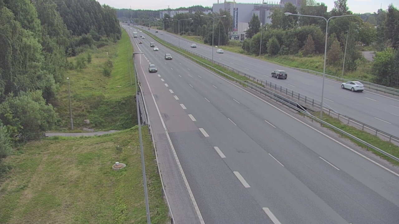 Weather Camera Image Road 1 Espoo, Sinimäki, Espoo, Uusimaa
