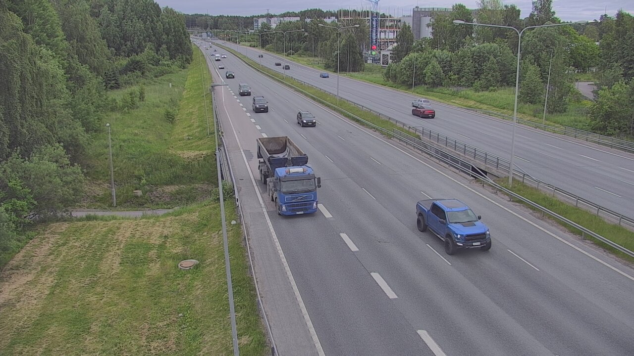Weather Camera Image Road 1 Espoo, Sinimäki, Espoo, Uusimaa