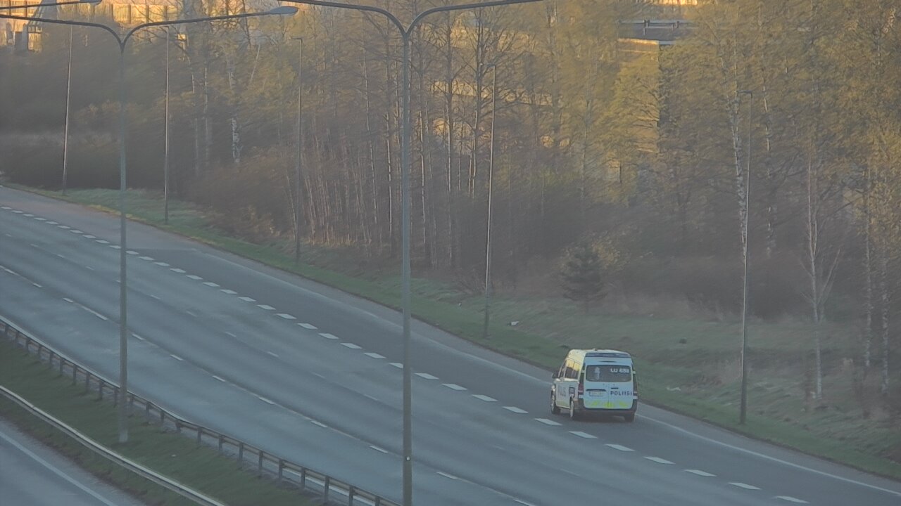 Weather Camera Image Road 1 Espoo, Sinimäki, Espoo, Uusimaa