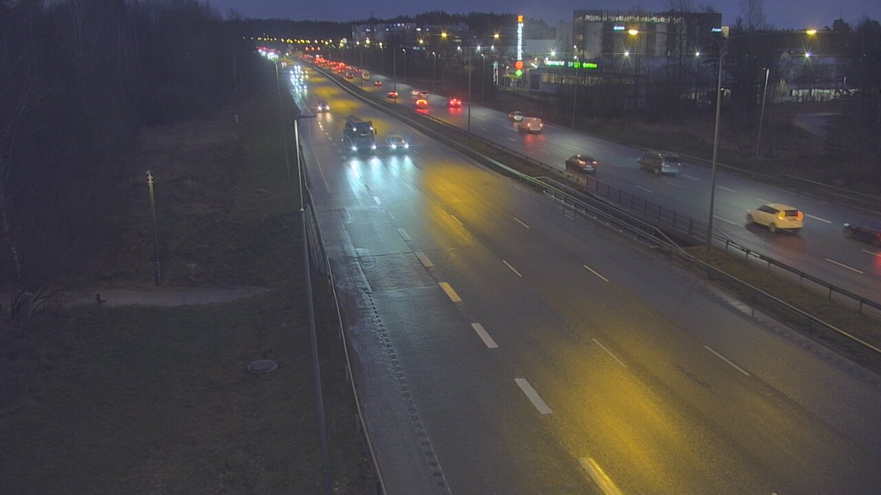 Weather Camera Image Väg 1 Esbo, Blåbacka, Espoo, Uusimaa