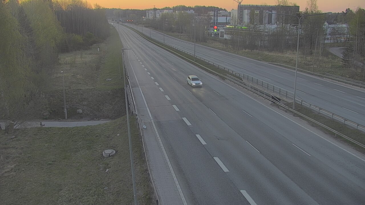 Weather Camera Image Road 1 Espoo, Sinimäki, Espoo, Uusimaa