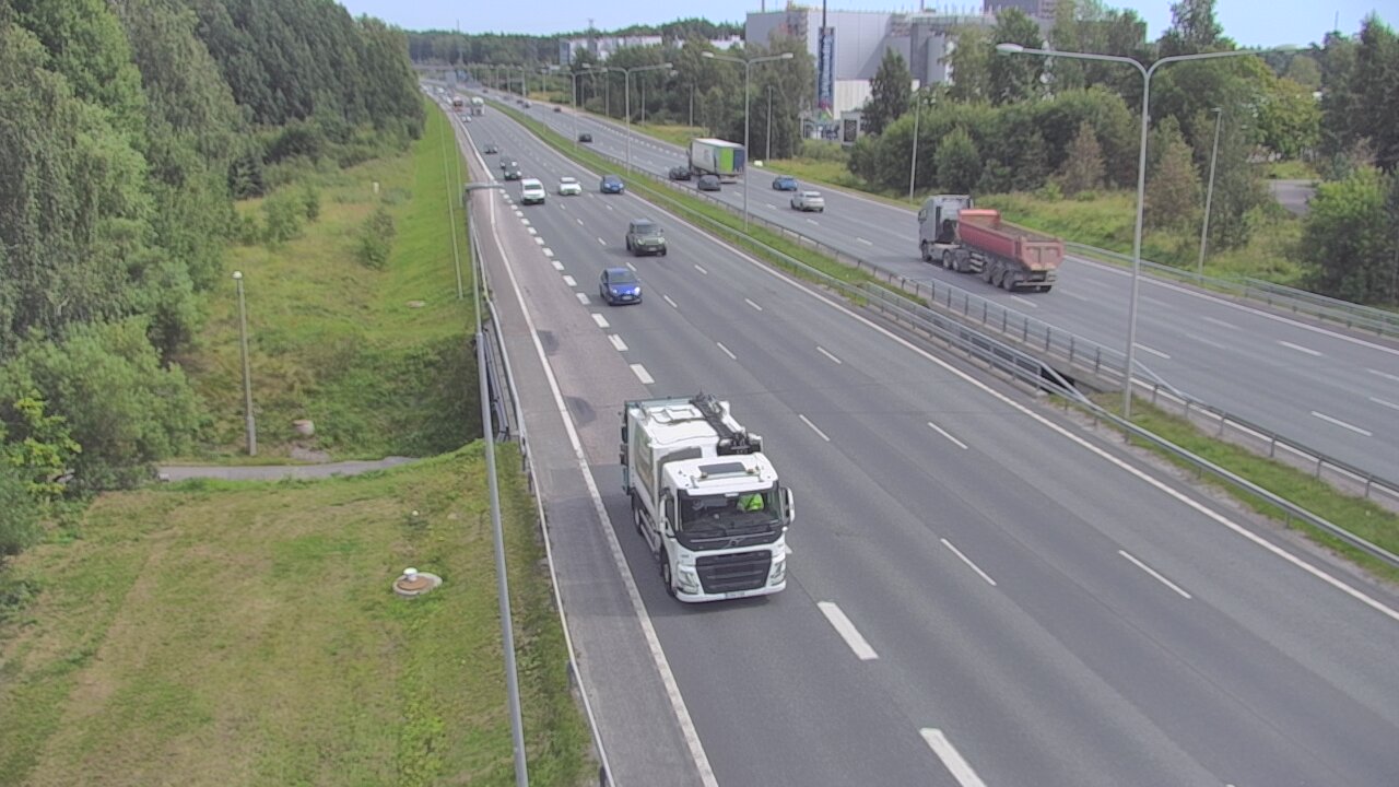 Weather Camera Image Road 1 Espoo, Sinimäki, Espoo, Uusimaa