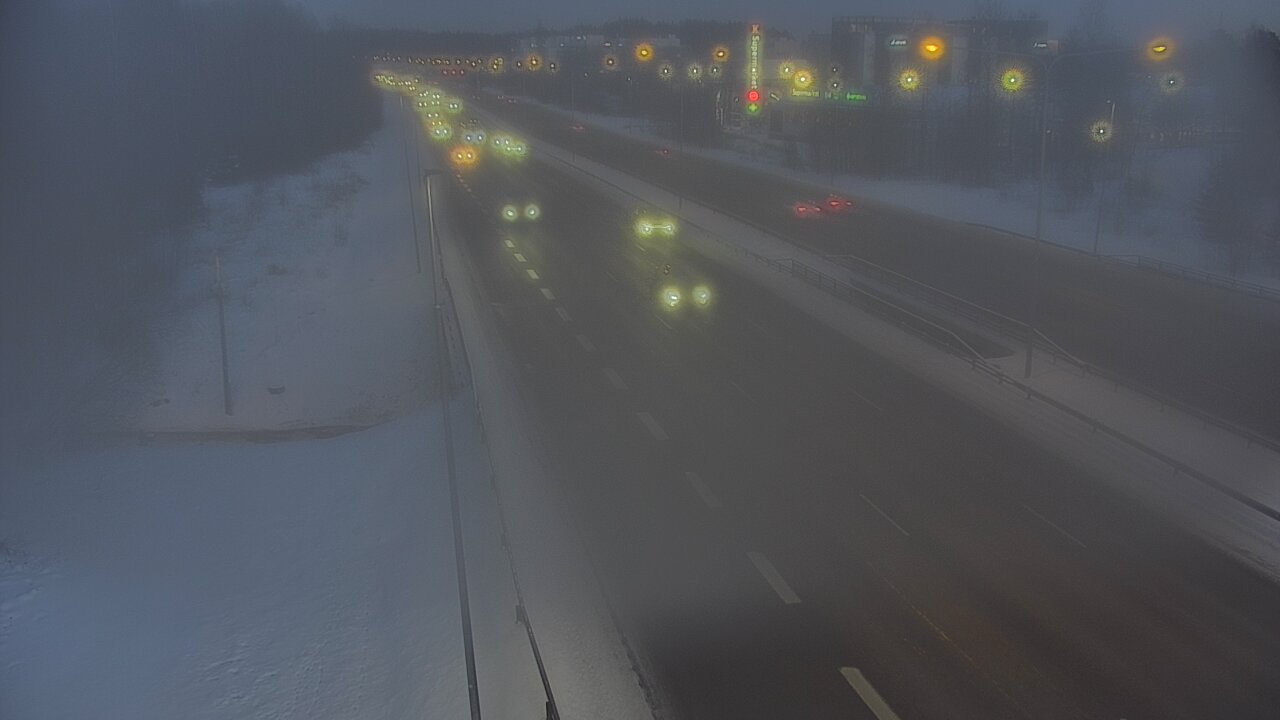 Weather Camera Image Road 1 Espoo, Sinimäki, Espoo, Uusimaa