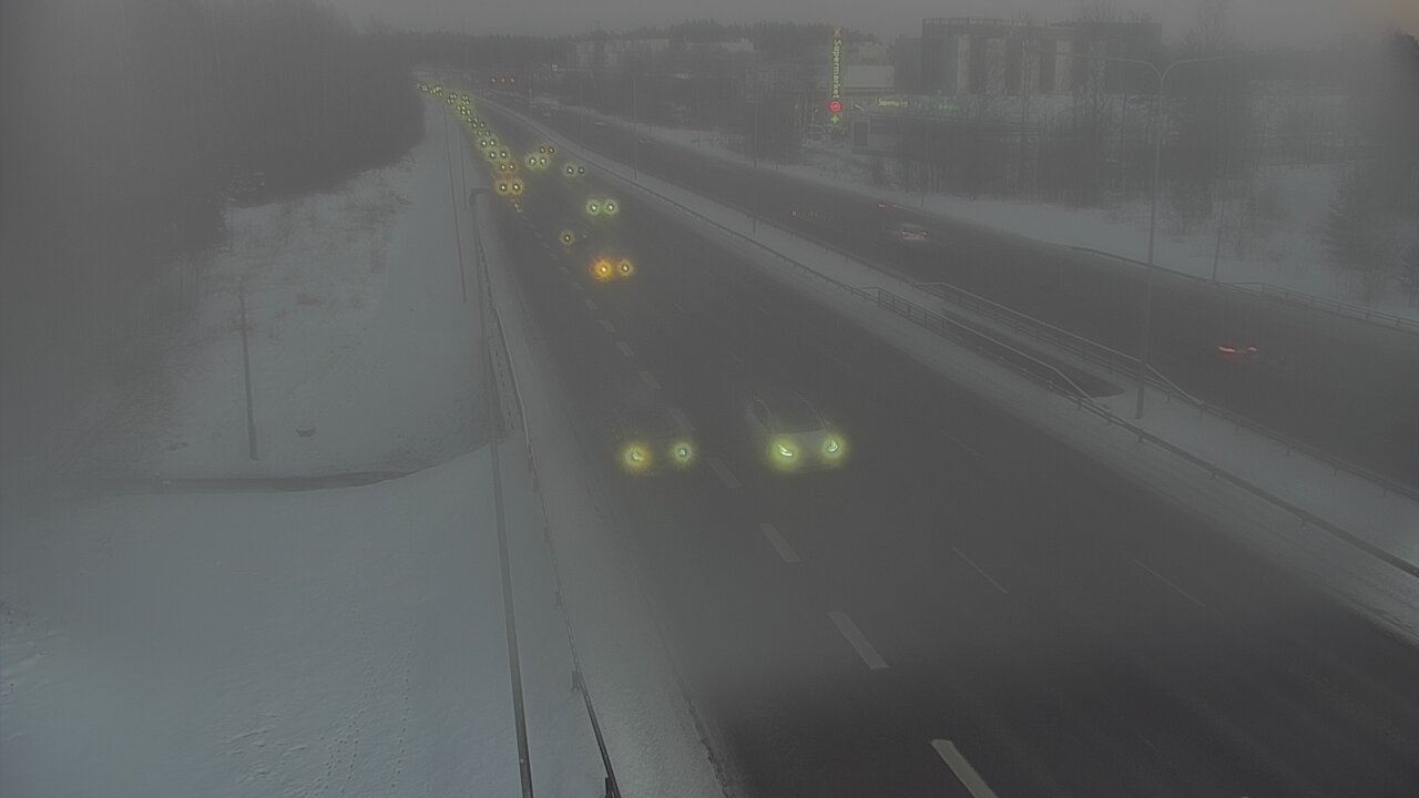 Weather Camera Image Road 1 Espoo, Sinimäki, Espoo, Uusimaa