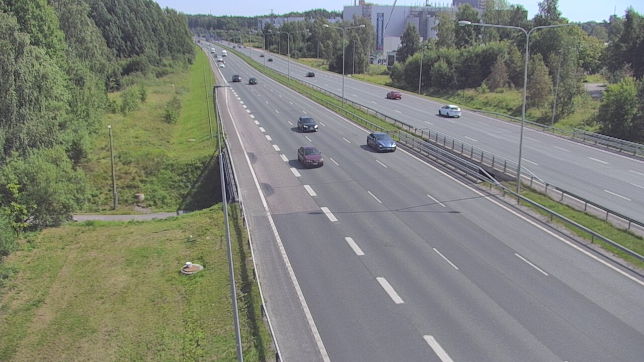 Weather Camera Image Road 1 Espoo, Sinimäki, Espoo, Uusimaa