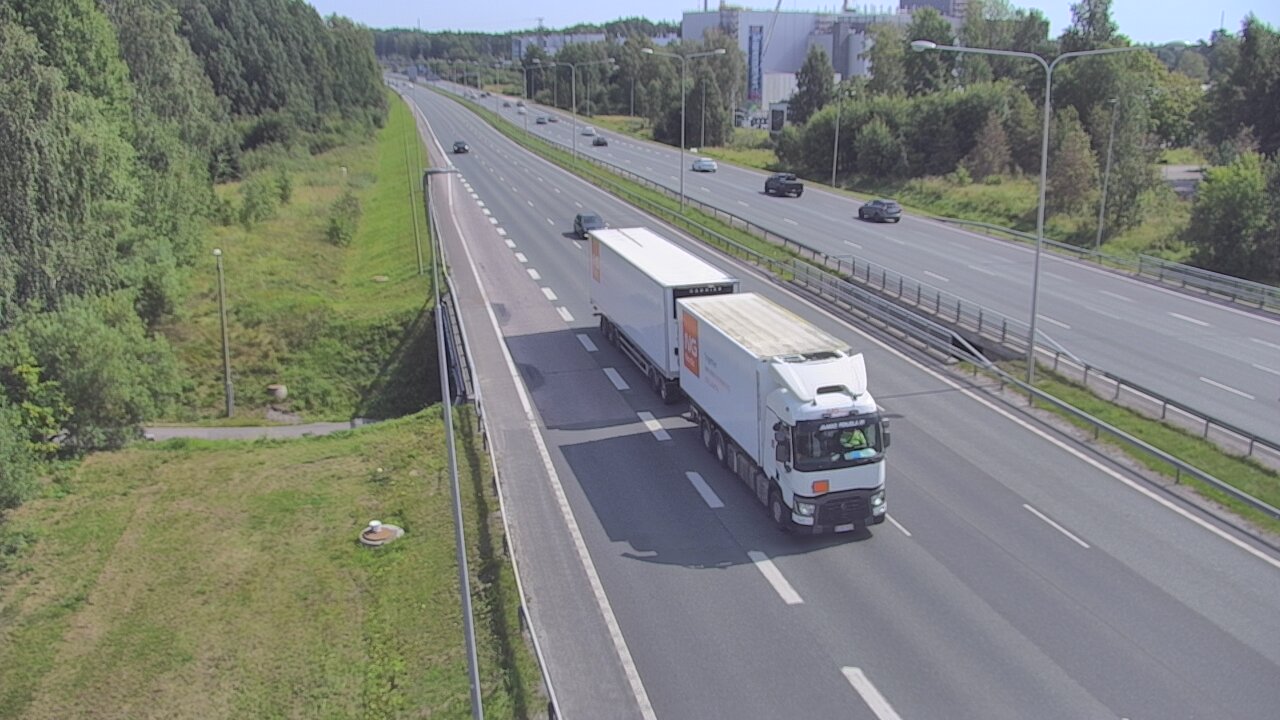 Weather Camera Image Road 1 Espoo, Sinimäki, Espoo, Uusimaa
