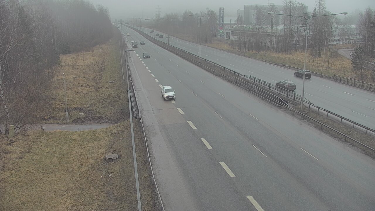 Weather Camera Image Road 1 Espoo, Sinimäki, Espoo, Uusimaa