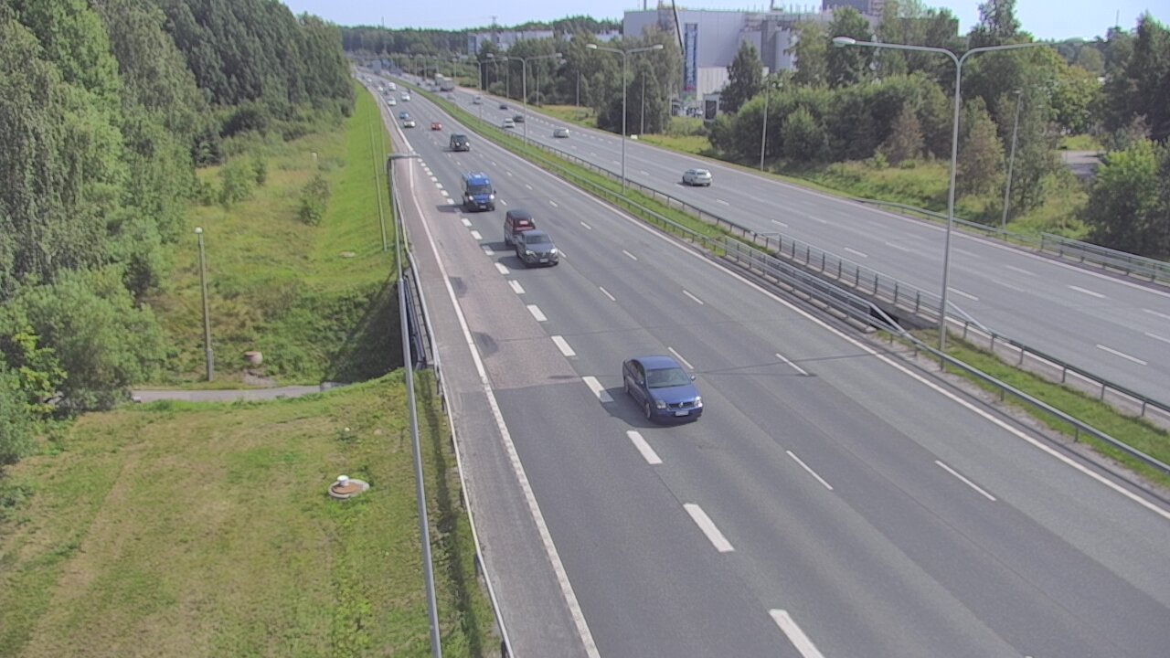 Weather Camera Image Road 1 Espoo, Sinimäki, Espoo, Uusimaa