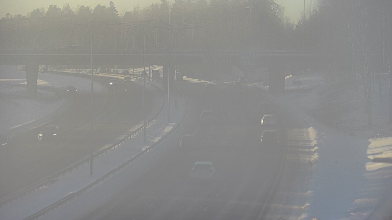 Weather Camera Image Road 1 Espoo, Sinimäki, Espoo, Uusimaa