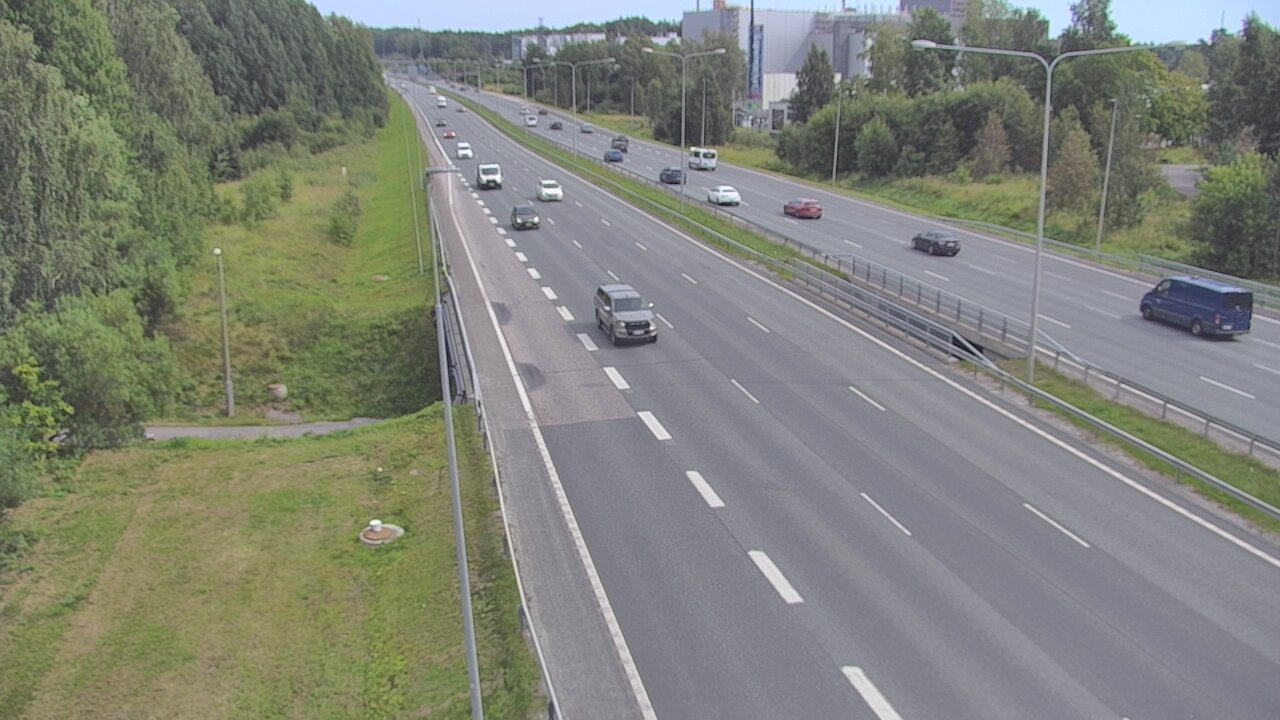 Weather Camera Image Road 1 Espoo, Sinimäki, Espoo, Uusimaa