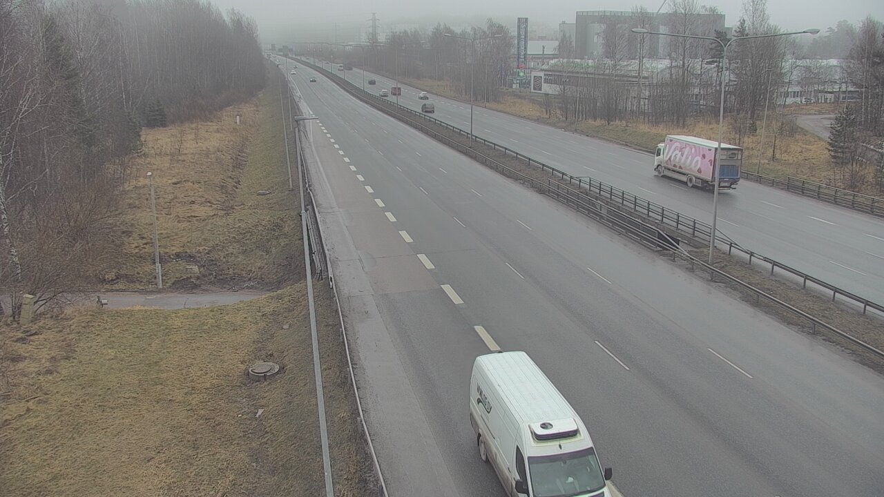 Weather Camera Image Road 1 Espoo, Sinimäki, Espoo, Uusimaa