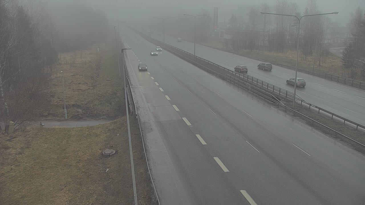 Weather Camera Image Road 1 Espoo, Sinimäki, Espoo, Uusimaa