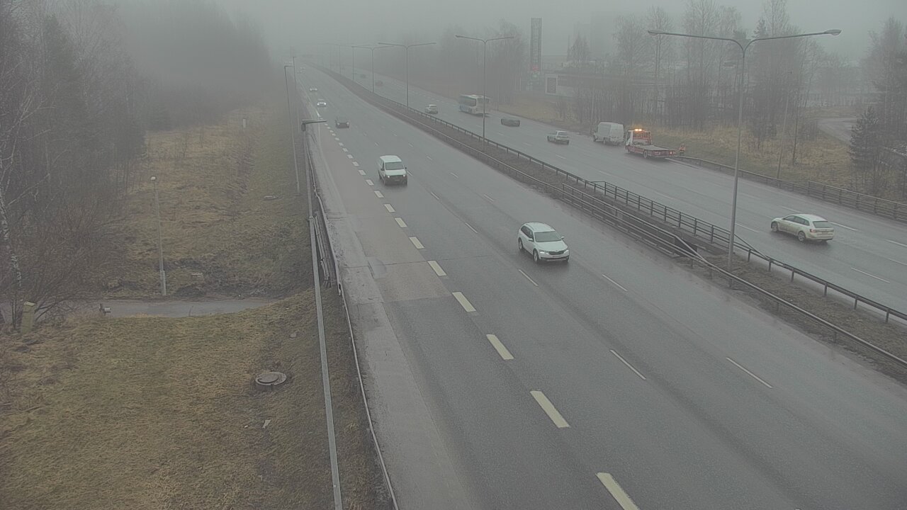 Weather Camera Image Road 1 Espoo, Sinimäki, Espoo, Uusimaa