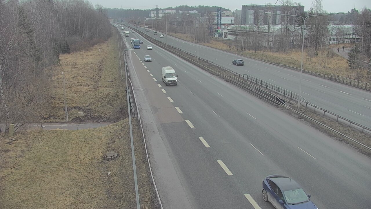 Weather Camera Image Road 1 Espoo, Sinimäki, Espoo, Uusimaa