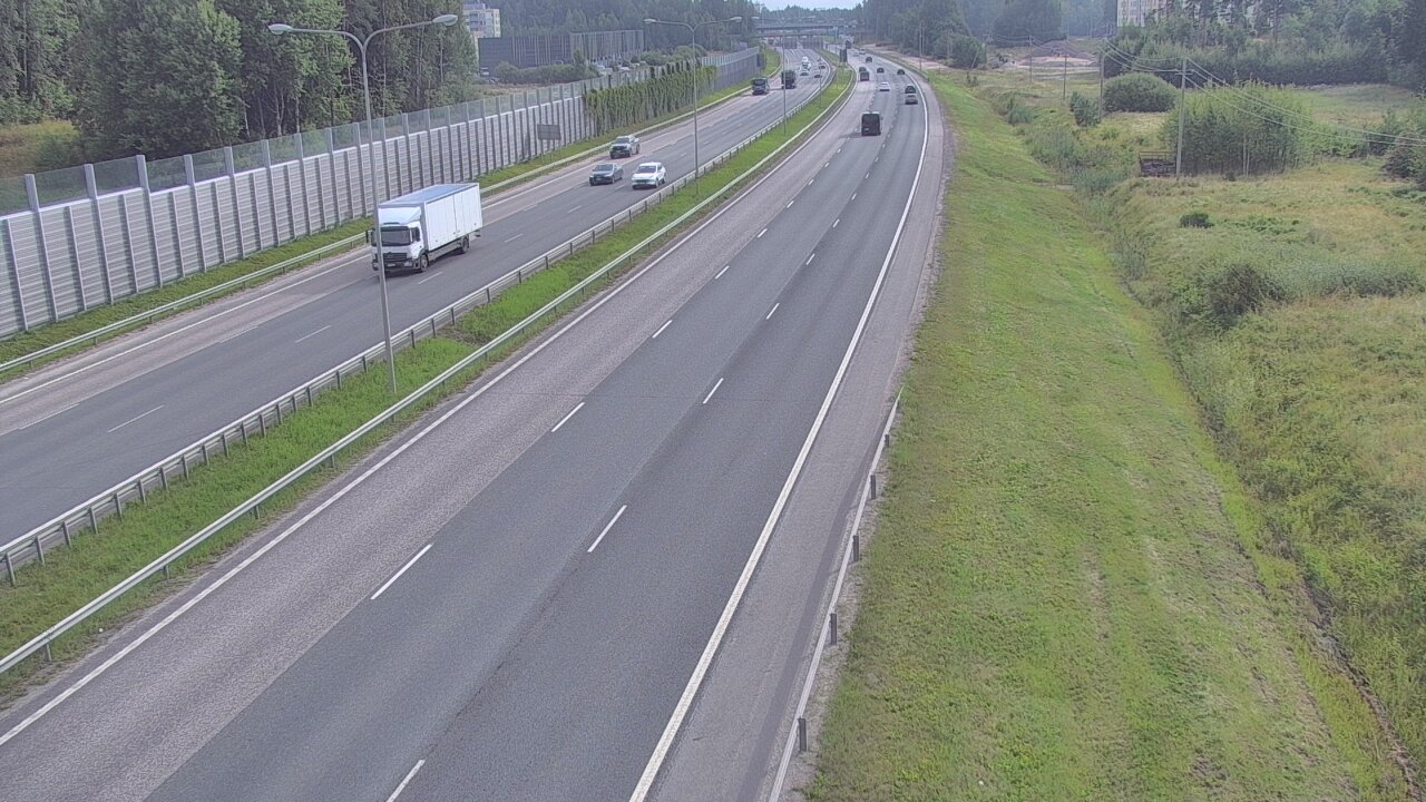 Weather Camera Image Väg 1 Esbo, Smedsby, Espoo, Uusimaa