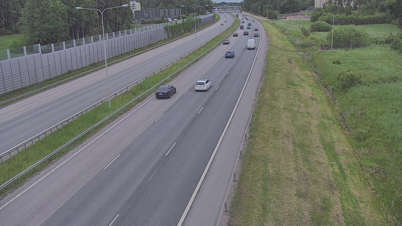 Weather Camera Image Road 1 Espoo, Sepänkylä, Espoo, Uusimaa