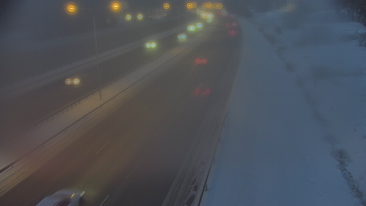 Weather Camera Image Road 1 Espoo, Sepänkylä, Espoo, Uusimaa