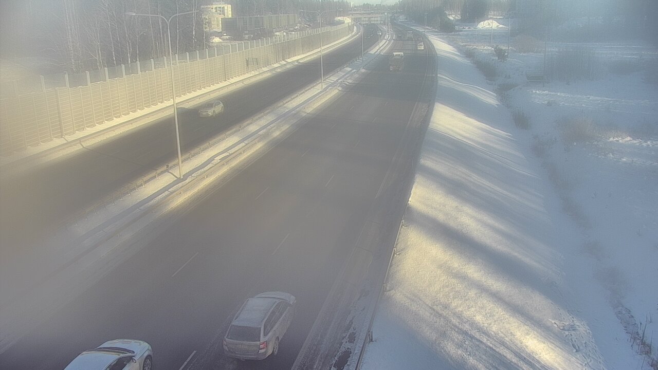 Weather Camera Image Road 1 Espoo, Sepänkylä, Espoo, Uusimaa
