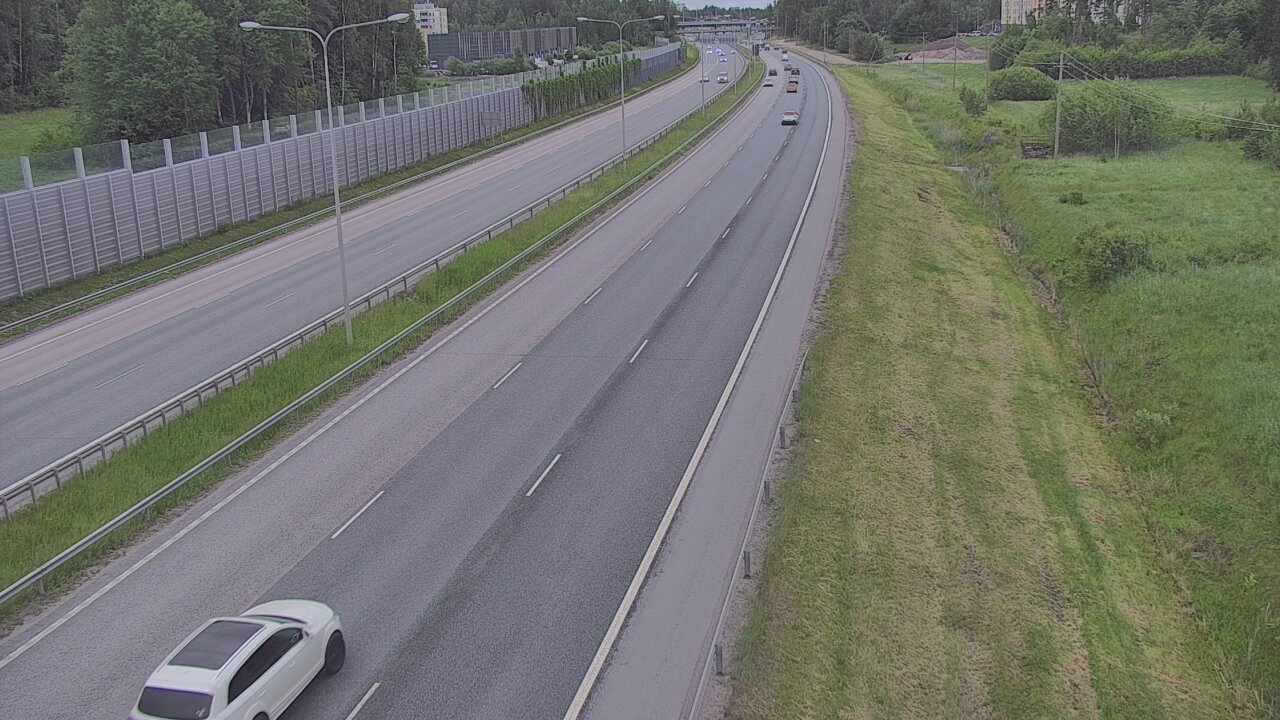 Weather Camera Image Road 1 Espoo, Sepänkylä, Espoo, Uusimaa
