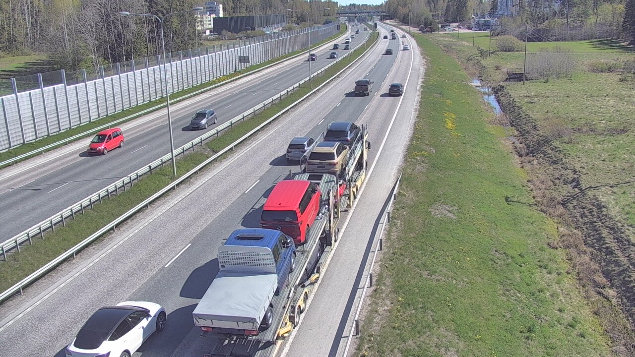 Weather Camera Image Väg 1 Esbo, Smedsby, Espoo, Uusimaa
