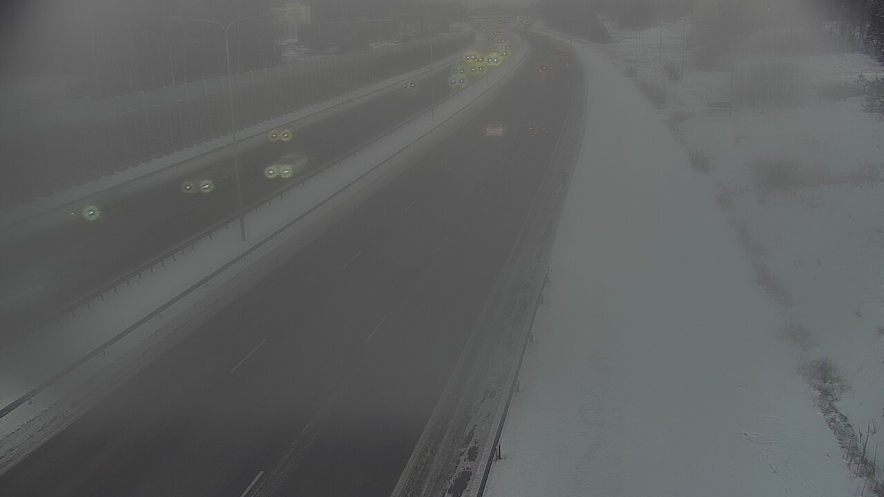Weather Camera Image Road 1 Espoo, Sepänkylä, Espoo, Uusimaa