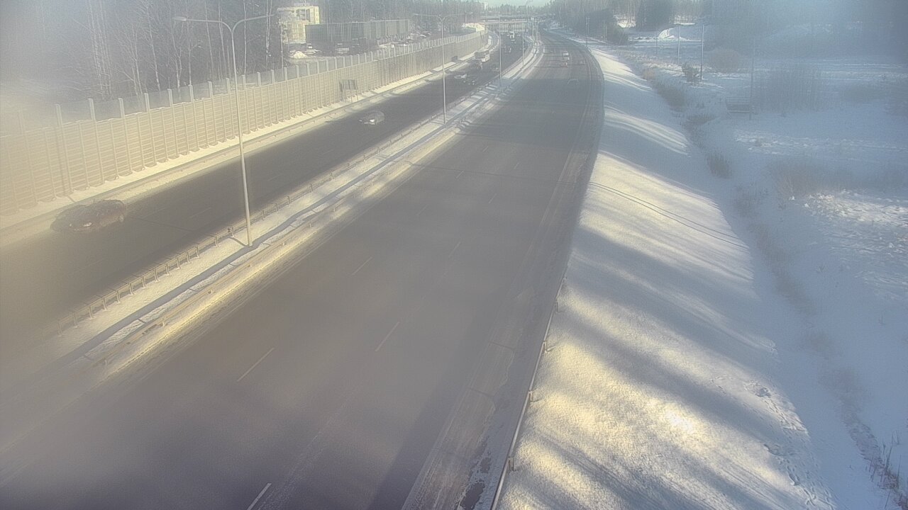 Weather Camera Image Road 1 Espoo, Sepänkylä, Espoo, Uusimaa