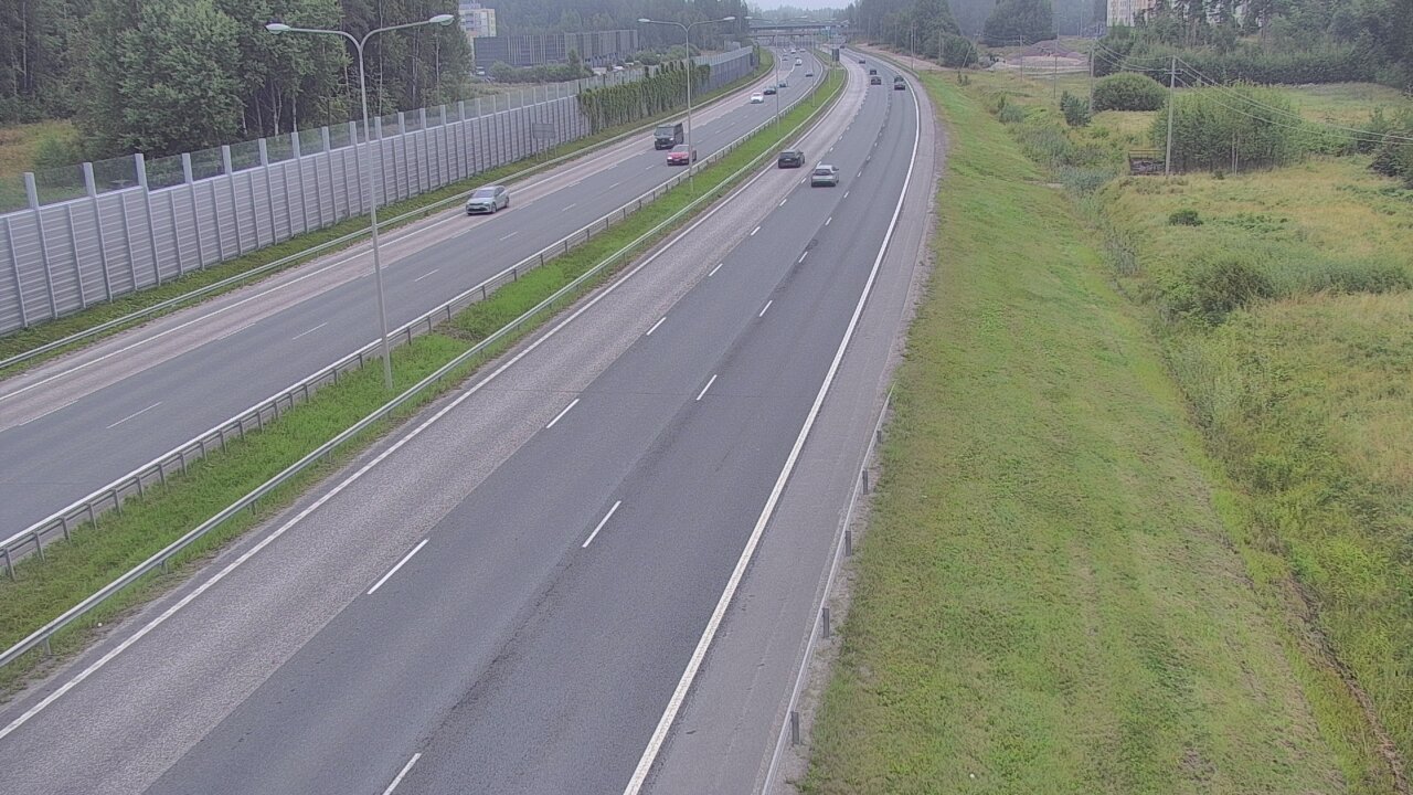 Weather Camera Image Väg 1 Esbo, Smedsby, Espoo, Uusimaa