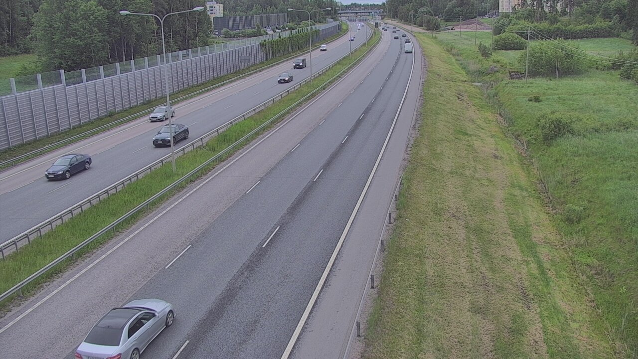 Weather Camera Image Road 1 Espoo, Sepänkylä, Espoo, Uusimaa