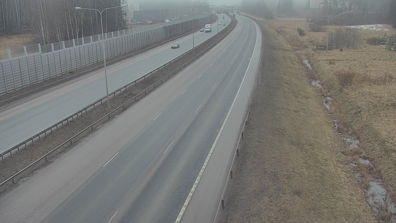 Weather Camera Image Road 1 Espoo, Sepänkylä, Espoo, Uusimaa