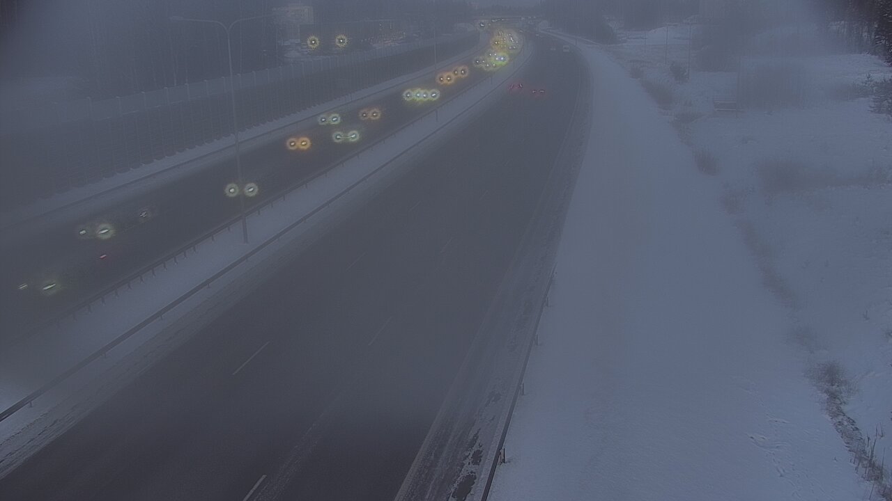 Weather Camera Image Road 1 Espoo, Sepänkylä, Espoo, Uusimaa