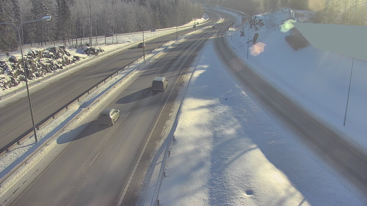 Weather Camera Image Väg 1 Esbo, Domsby, Espoo, Uusimaa