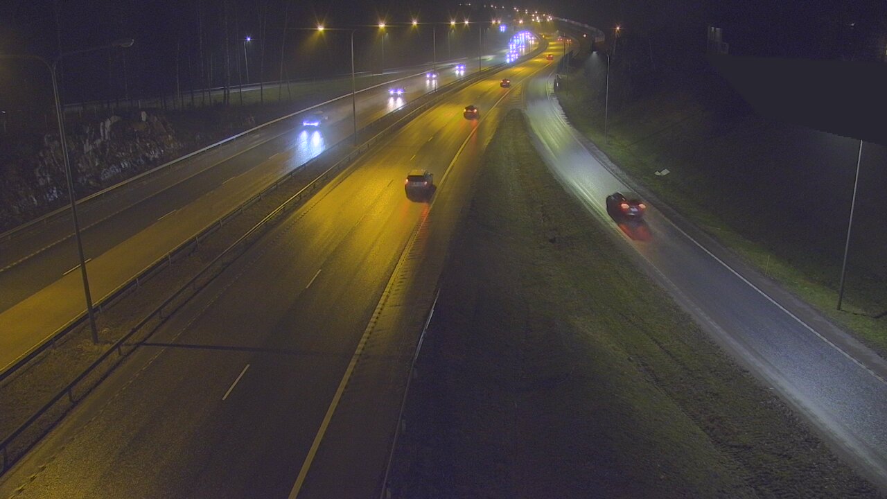 Weather Camera Image Väg 1 Esbo, Domsby, Espoo, Uusimaa