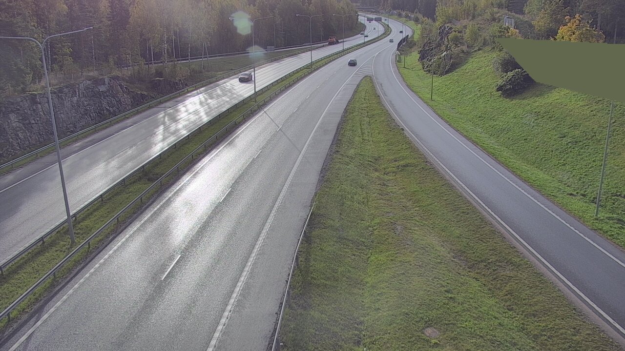 Weather Camera Image Road 1 Espoo, Tuomarila, Espoo, Uusimaa