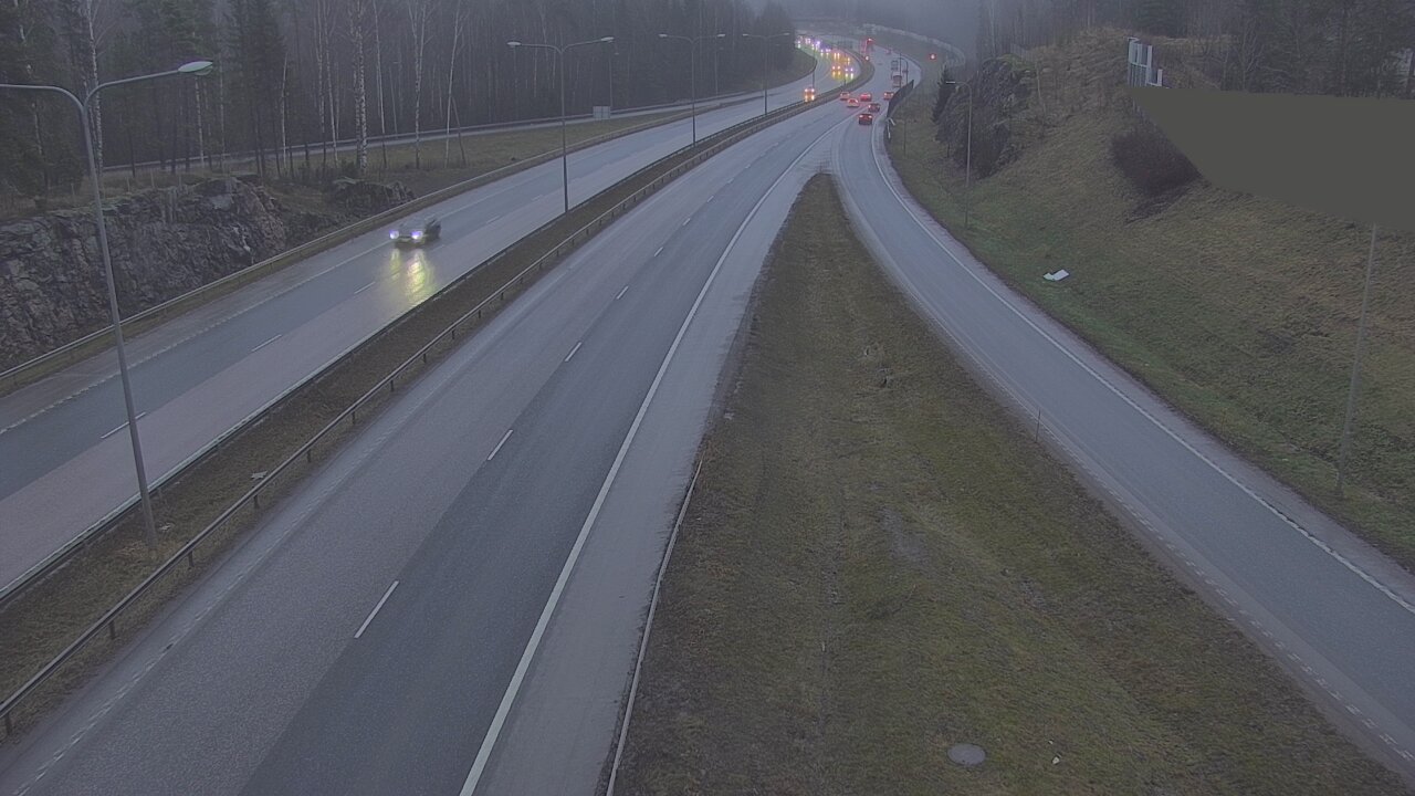 Weather Camera Image Väg 1 Esbo, Domsby, Espoo, Uusimaa