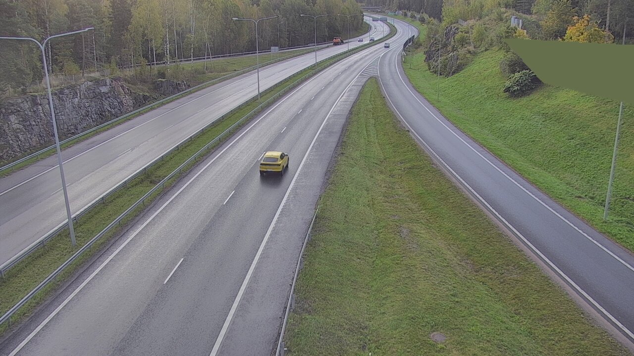 Weather Camera Image Road 1 Espoo, Tuomarila, Espoo, Uusimaa