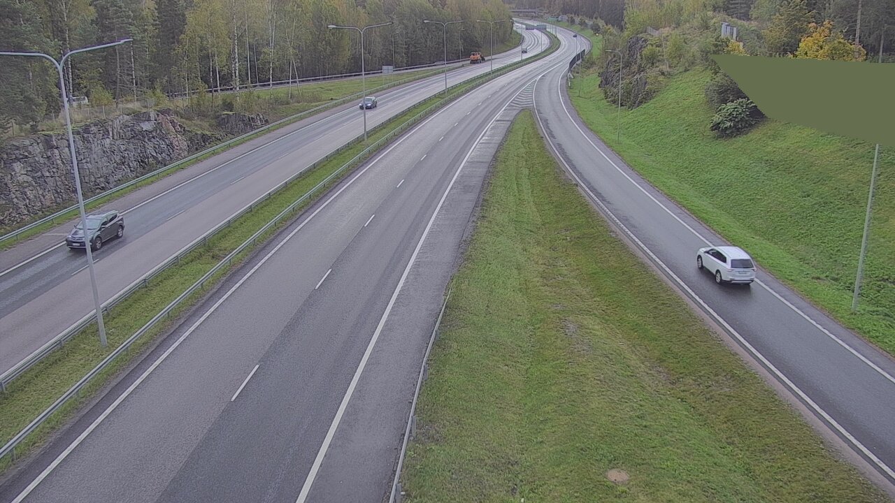 Weather Camera Image Road 1 Espoo, Tuomarila, Espoo, Uusimaa