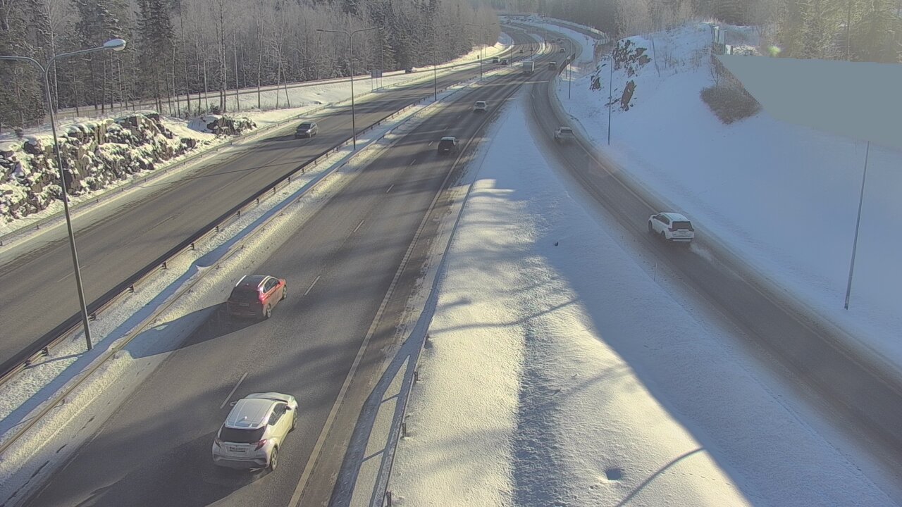 Weather Camera Image Väg 1 Esbo, Domsby, Espoo, Uusimaa