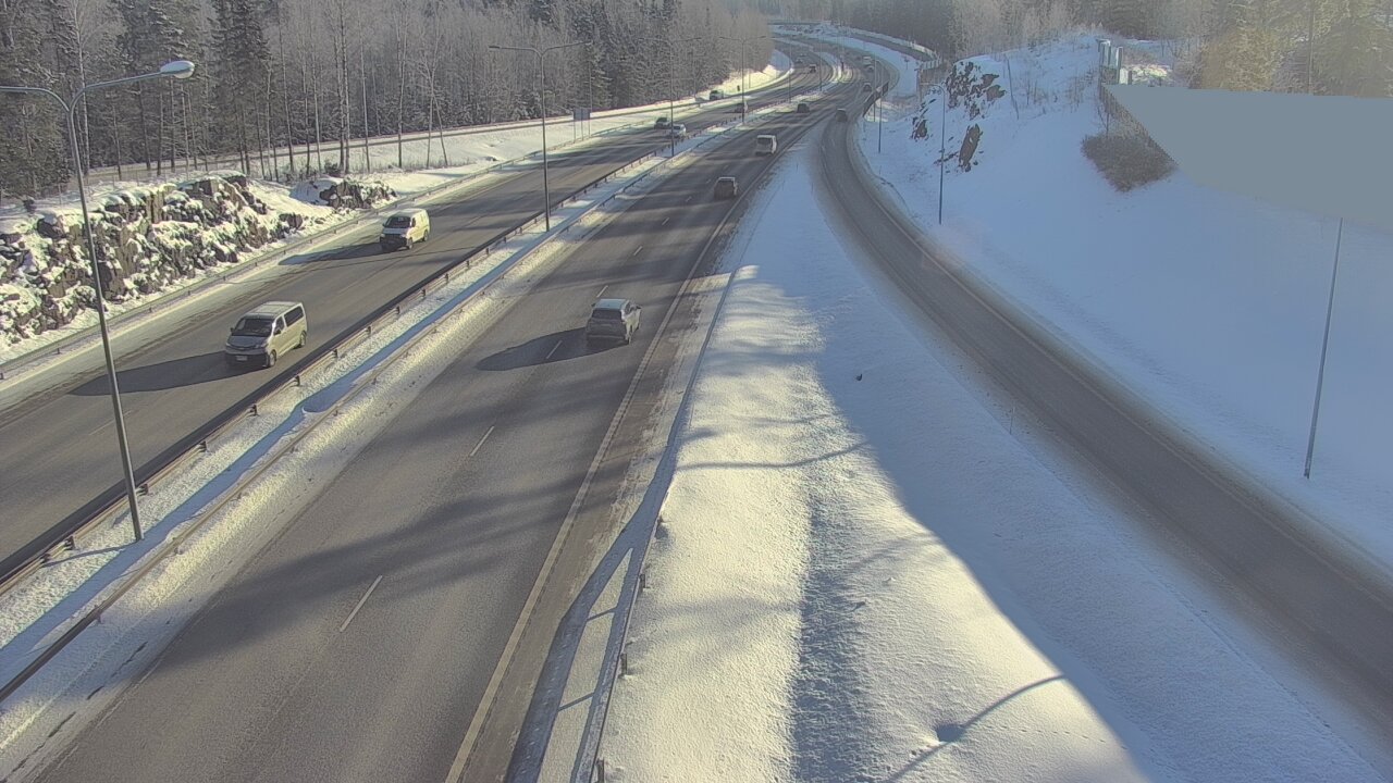 Weather Camera Image Väg 1 Esbo, Domsby, Espoo, Uusimaa