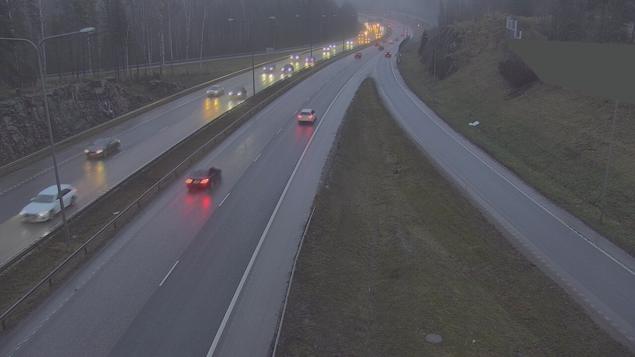 Weather Camera Image Väg 1 Esbo, Domsby, Espoo, Uusimaa
