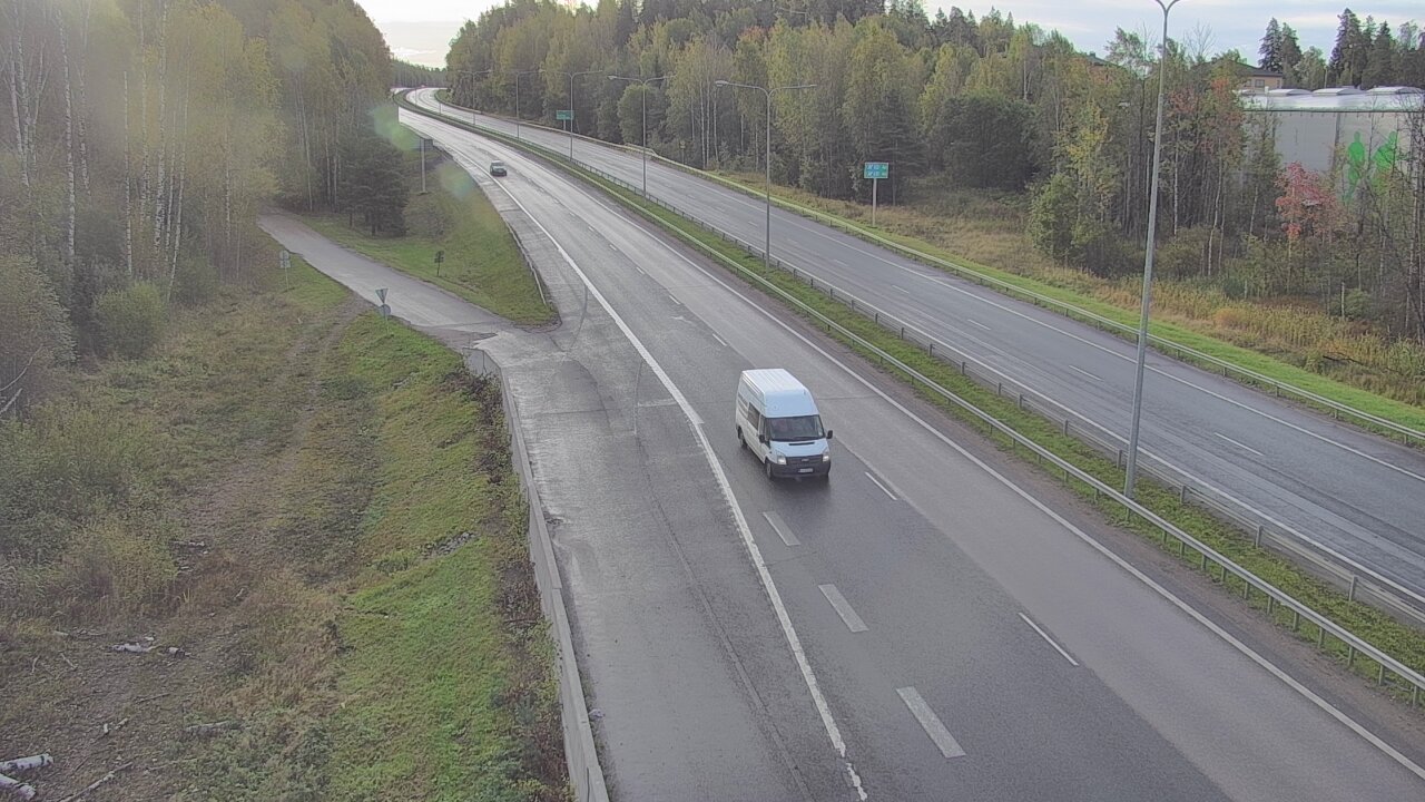 Weather Camera Image Road 1 Espoo, Kirkkojärvi, Espoo, Uusimaa