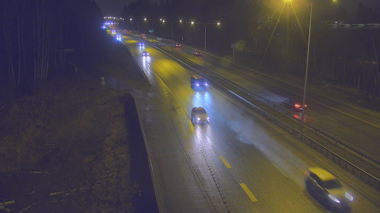 Weather Camera Image Väg 1 Esbo, Kyrkträsk, Espoo, Uusimaa