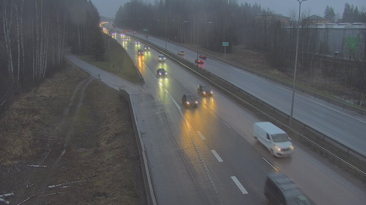 Weather Camera Image Väg 1 Esbo, Kyrkträsk, Espoo, Uusimaa