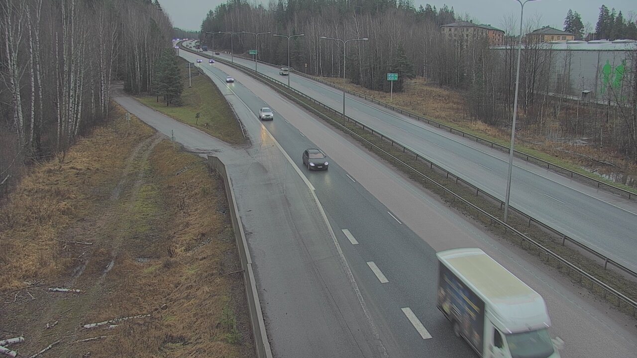 Weather Camera Image Väg 1 Esbo, Kyrkträsk, Espoo, Uusimaa