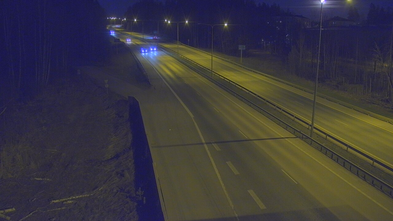Weather Camera Image Road 1 Espoo, Kirkkojärvi, Espoo, Uusimaa